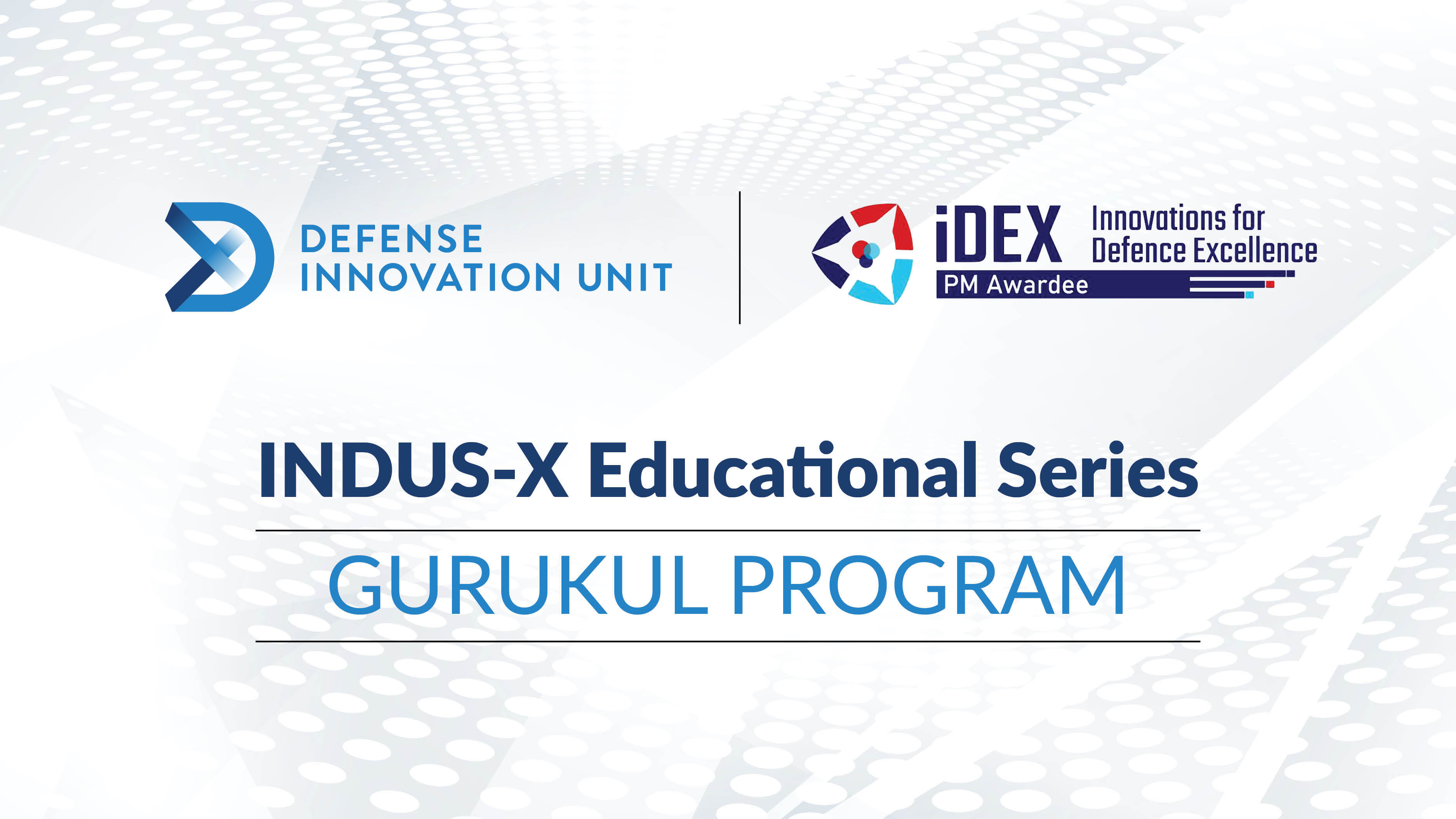 INDUS X Educational Series: Gurukul Program Graphic